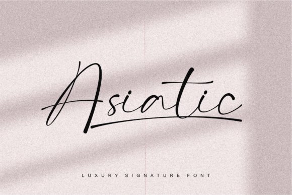 Download Asiatic Signature Script - Signature Collection