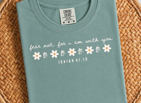 Download Fear Not Trendy Christian SVG PNG - Trendy Collection