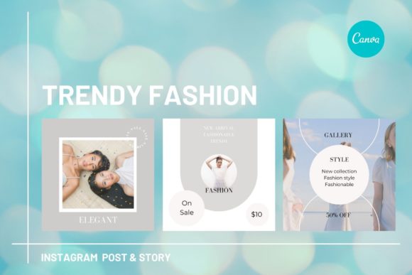 Download Trendy Fashion Instagram Post Canva - Trendy Collection