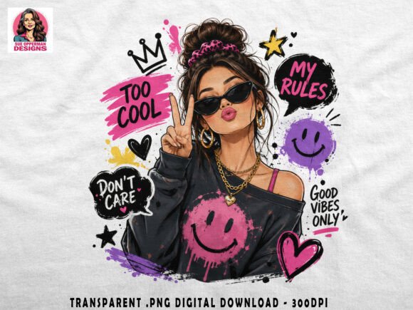 Download Trendy Cool Girl | Street Style PNG - Trendy Collection