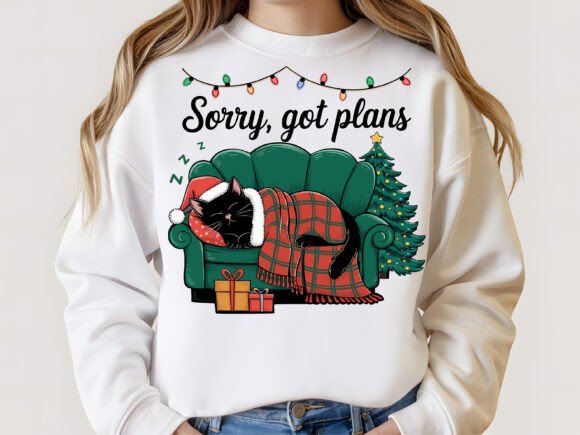 Download Christmas Plans Cat Relaxed Animal. - Relaxed Collection
