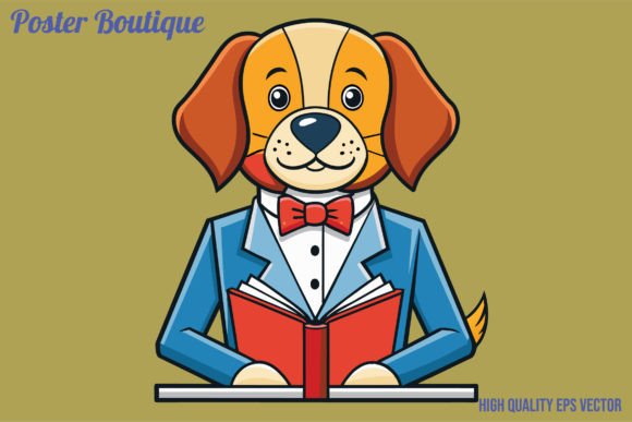 Download Cute Florist Dog Cute Antropomorphic Vec - Florist Collection