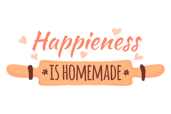 Download Happiness is Homemade. Kicthen Decorativ - Homemade Collection