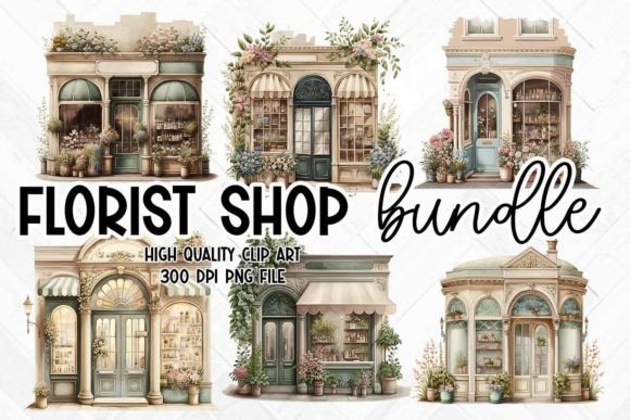 Download Florist Shop Clipart Bundle - Premium Resources