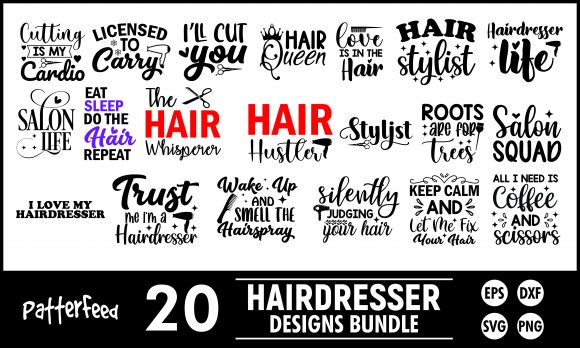 Download Hairdresser Bundle, Hairstylist - Hairstylist Collection