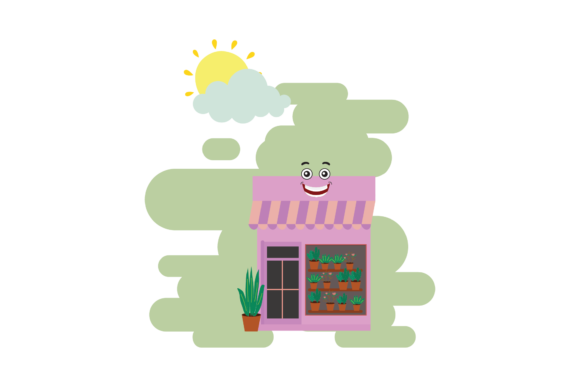Download Spring Florist Purple Kawaii Cute - Florist Collection